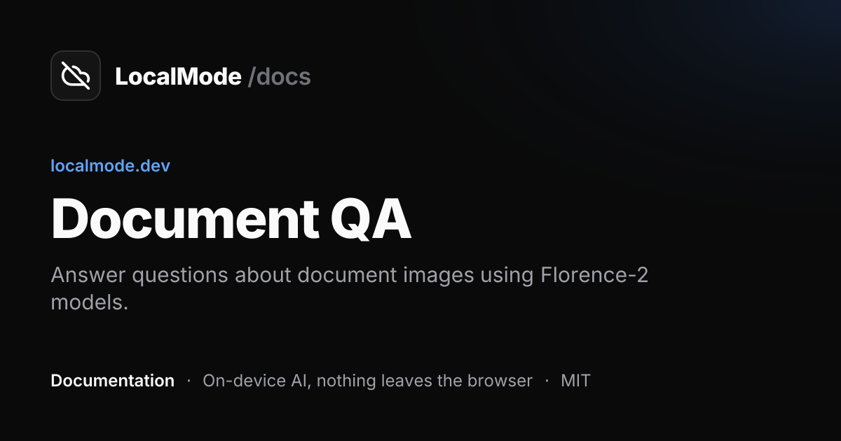 Document QA