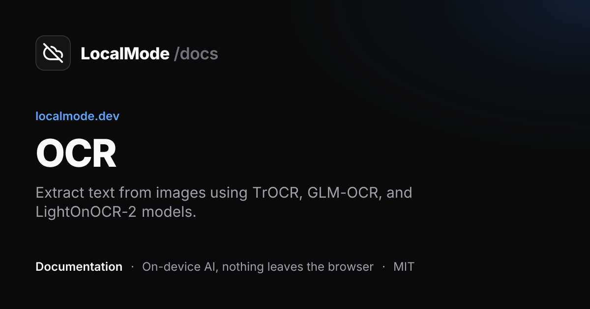 OCR